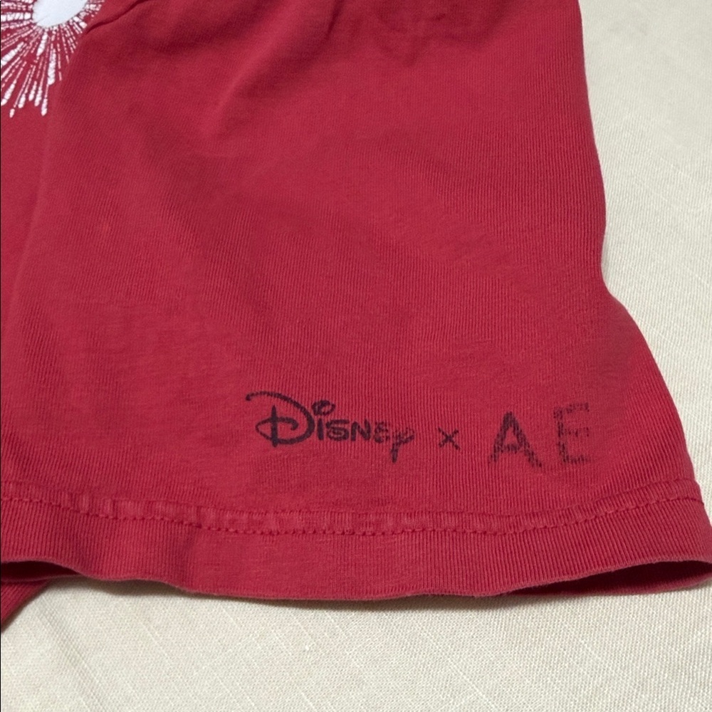 Disney/American Eagle Collaboration Mickey Mouse Fireworks Shirt Sleeve Tee - Picture 5 of 14